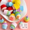 Comida en miniatura de dibujos animados para jugar al por mayor, accesorios de goma de crema para hacer tú mismo, accesorios hechos a mano, materiales de resina.
