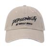Gorra de Béisbol Americana Lavada con Agujeros Viejos para Hombre y Mujer para Combinar con Todo Gorra de Letras Muestra Rostro Muestra Parejas Sombrero para el Sol