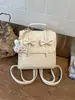 Mochila de Nudo de Lazo Moderna y Elegante para Mujer, Nuevo Modelo 2026, Bolso de Mano Lindo Estilo Juvenil, Mochila Pequeña para Estudiantes Universitarios