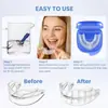 Protetor Bucal de Silicone Portátil Anti-Ronco Aparelho Dentário Dispositivo para Parar de Roncar Protetor Bucal Termoplástico Eva Anti-Bruxismo