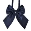 2021 Corbata de Moño de Color Sólido para Niños y Niñas Corbata para Estudiantes de Primaria Cuello de Uniforme Escolar Coreano Flor Estilo Británico Mariposa