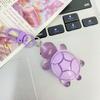 Chaveiro de tartaruga de cor luminosa Ins Sweet Girl's Best Friend Couple Gift Bag Bag Pendant Accessories