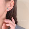 Pendientes Facetados Menta Mambo Azul Glaciar Rosa con un Diseño Fresco y Brillante de Verano