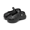 Zapatos Gruesos con Agujeros de Ballet para Mujer Verano 2027 Nuevo Estilo Ropa Exterior Enfermera Mary Janes Sandalias de Playa Pantuflas