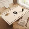 Jogo Americano de Mesa de Jantar Estilo Francês, Sem Lavar, À Prova de Óleo, À Prova d'Água, Luxo Leve, Sensação de Alta Qualidade, Toalha de Mesa de Café, Resistente ao Calor, Resistente a Altas Temperaturas, Protetor de Mesa