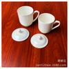 Fábrica para taza de cerámica oficina LOGO taza de café marca estilo europeo juego de taza creativa de porcelana fina