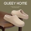 Novas Pantufas de Algodão de Inverno, Pantufas Impermeáveis Femininas que se Sentem Confortáveis ao Pisar em Merda, Forradas com Lã para Manter Aquecido, Pantufas de Casa, Pantufas Peludas para Interior