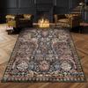 Tapete de sala de estar americano high-end espalhado completamente resistente à sujeira resistente ao desgaste tapete de mesa de centro decoração de quarto fácil de cuidar cobertor de cabeceira atacado