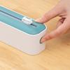 Cortador Magnético de Película Plástica Desechable y Papel de Aluminio, Caja de Almacenamiento y Corte de Película Plástica, Divisor de Película Plástica de Grado Alimenticio