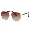 Gafas de Sol para Hombre con Montura Cuadrada de Moda 2025 Casual para Exteriores Anti-UV Polarizadas Casuales y las Más Fáciles de Combinar