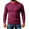 2026 Comércio Exterior Moda Masculina Europeia e Americana Slim Fit Tamanho Grande Gola Redonda Malharia Novo Estilo Malharia Casual Masculina