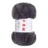Fio de Lã Peluda Grosso, Fio de Lã de Pelo Longo, Chapéu de Visom de Pelo Longo, Cachecol Tricotado à Mão, Kit de Materiais DIY Feito à Mão