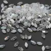 Cor transfronteiriça 3*6MM contas pontudas longas cor diamante contas de vidro de cristal acessórios para joias diy pulseira brincos acessórios