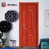 Foshan Barbie puerta reforzada MDF puerta ecológica sin pintura puerta interior puerta de madera maciza compuesta proyecto África Sudeste Asiático