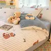 Funda de edredón de terciopelo de leche engrosada de invierno grado A, pieza única, con forro de felpa, funda de edredón de franela, 150x200x230cm, felpa de coral