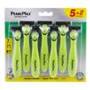 Rastrillo Manual Pearl Max para Hombre Rastrillo de Afeitado Tradicional con Cuchilla Reemplazable de Tres Capas