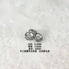 Aleación Retro Estilo Chino Patrón de Nube Auspiciosa Patrón de Corazón Separador Hecho a Mano DIY Pulsera de Bodhi Juguete Cultural Accesorios de Ropa