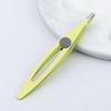 Herramientas de Belleza Clip para Pestañas Acero Inoxidable Clip para Cejas Clip para Cejas Pinzas Boca Plana Inclinada Herramientas de Belleza para Mujer Clip para Depilar