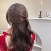 Coração de Menina Bonita Cereja Grab Franja Pequena Franja Cabelo Grab Mori Estilo Grampo de Cabelo Quebrado Grampo de Cabelo Acessórios de Cabelo Japonês e Coreano