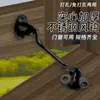 Gancho de Vento de Aço Inoxidável para Portas e Janelas de Estilo Antigo, Trinco Simples à Prova de Vento, Parafuso de Porta Preto Espessado 304, Transfronteiriço
