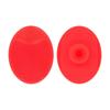 Pequena Escova de Limpeza Facial de Silicone, Escova de Shampoo para Bebê, Escova de Cerdas Macias, Escova Facial para Limpeza Facial e Remoção de Cravos, Escova de Limpeza Facial de Silicone