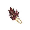 Broche retro europeu e americano atacado alta qualidade moda liga strass pino terno vestido festa floral corsage acessórios