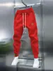 Calça Jogger Masculina Nova e Moderna com Cordão na Cintura Elástica, Calça Esportiva Casual, Calça Versátil de Corte Slim
