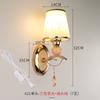 Lámpara de pared cálida creativa habitación de bodas dormitorio mesita de noche sala de estar comedor pasillo escaleras lámparas led simples modernas 2024