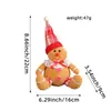Nova boneca de paraquedas de Natal transfronteiriça decoração de paraquedismo pingente tecido de janela enfeite de árvore de Natal presente
