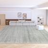 Alfombra para el Hogar Estilo Crema Alfombra de Dormitorio Alfombra Completa para Mesa de Café Terciopelo Anillado Resistente a la Suciedad Alfombra de Piso Fácil de Cuidar Alfombra para Sala de Estar Sofá