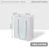 Caja de Regalo con Textura para Joyería, Estilo Tapa Abatible para Anillos, Pendientes, Pulseras de Cristal, Caja de Embalaje de Alta Gama, Preparación de Stock Transfronterizo