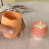 Vaso de Flores Tulipa Papoula Porta-Canetas Pote de Armazenamento Molde de Silicone DIY Molde para Copo de Vela de Gesso Aromaterapia