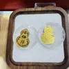 Pegatina de Teléfono de Oro Puro 999 para la Riqueza, Atrae la Fortuna de Todas las Direcciones, Acumulación Diaria de Riqueza, Regalo de 2 mg, Entrega Directa de Fábrica