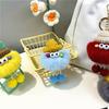 Celebridades de Internet Feo Lindo Pequeño Llavero Bola de Carbón Dibujos Animados Muñeco de Peluche Elfo Colgante para Bolsa Colgante para Coche Regalo