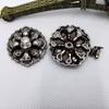 Al por mayor del fabricante Pulsera de Calavera Retro DIY Accesorios Correa de Reloj Punk Hebilla Decorativa de Calavera Plata Antigua Hebilla de Remache