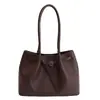 Bolsa Tote Simples Retrô para o Dia a Dia 2026 Nova Coleção de Primavera Textura de Alta Qualidade Casual e Estilosa Bolsa de Ombro/Axila de Luxo Leve