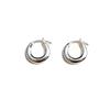 Pendientes minimalistas ovalados de gota de agua Sophie Buhai para mujer, diseño de nicho, alto sentido, simples, versátiles, con temperamento