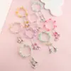 Pulsera de Joyería de Nuevo Estilo, Joyería de Cuentas de Cristal Estilo Coreano, Pareja, Estudiante, Pulsera Infantil, Joyería para Niñas al por Mayor