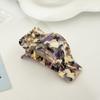 Pasador de Ácido Acético Verdadero Francés Simple de Alta Calidad Pasador Ondulado Verde Hierba Nuevo Estilo Chino Pinza para Sujetar Media Recogida Accesorios para el Cabello de la Parte Posterior de la Cabeza