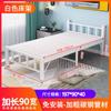 Cama dobrável Quarto de aluguel de adulto doméstico único Acompanhando Cochilo de escritório Quarto de aluguel simples Cama dupla portátil para almoço