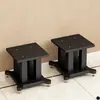 Suporte de Chão para Caixa de Som de Estante 10 polegadas 12 polegadas 15 polegadas Suporte de Caixa de Som Áudio Doméstico Surround Bandeja de Madeira