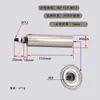 Acero Inoxidable Guía de Alambre Carrete Rodillo Extrusora Máquina Trenzadora Bobina de Guía de Alambre Equipo de Alambre Rodillo Pequeño Rodillo Pasador de Alambre