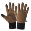 Luvas de Ciclismo de Inverno Novas Transfronteiriças para Homens e Mulheres, à Prova d'Água para Exterior, Antiderrapantes, Compatíveis com Tela de Toque, Quentes, Forradas com Fleece e Espessadas