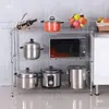 Estantería de almacenamiento estante estante de almacenamiento multifuncional para cocina estante de almacén soporte para flores de balcón estante multicapa de pie