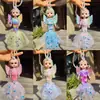 Cesta de luz de fábrica Muñeca Sirena muñeca de cesta emisora de luz Flor de Linterna muñeca juguete para niños