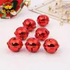 Chaveiro de Metal com Sino de Natal para Comércio Exterior Acessórios Pet Sino Colorido de Estrela de Cinco Pontas Pingente Artesanato Decoração
