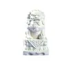 Molde de Silicona de Yeso de León de Piedra para Difusor, Molde Blanco de Animal de Dibujos Animados, Forma de Muñeco Pequeño Estilo Chino 3D para Bricolaje