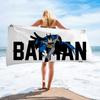 Toalla de baño de fibra súper suave transfronteriza toalla de playa Batman fabricante de origen