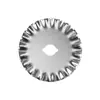 Cuchilla Redonda de Rodillo Giratorio de 45 mm Cuchilla Redonda Pequeña Cuchilla para Cortar Papel Acero Inoxidable Cuchilla para Cortar Tela Afilada y Duradera