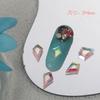 Suministro directo de fábrica fondo plano súper brillante mini arte de uñas color aurora AB lentejuelas para uñas arte de uñas diy pegatinas para accesorios de teléfono móvil